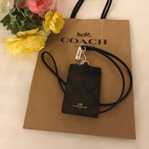 Pending Offer Coach ID Lanyard w/Card Slots